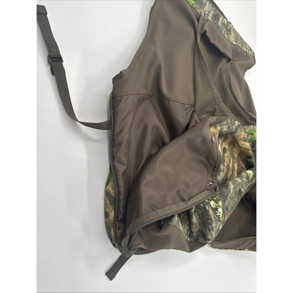 Mossy Oak Obsession Hunting Vest Mens XL Camo Bird Fowl Pockets Outdoor Hiking - Picture 11 of 15